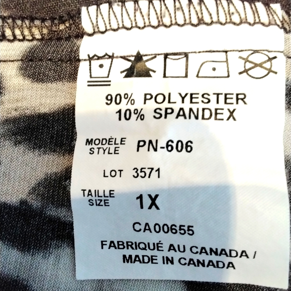 Animal print top by Contempo - Picture 10 of 11